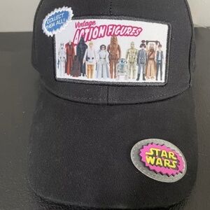 Star Wars Retro Vintage Action Figures Adult Hat 2022 Disneyland Exclusive! NEW